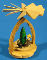 Miniature Pyramid Shepherd and Dog | Warm Air Pyramid – alternate view of the Christmas pyramid