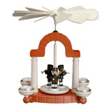 Musician Children Detailed Pyramid – Christmas pyramid by Zeidler Holzkunst GmbH