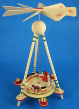 Santa Toys German Christmas Pyramid – alternate view of the Christmas pyramid
