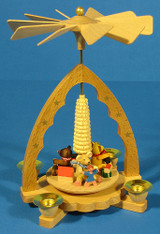 Teddy Bears Toys Pyramid – alternate view of the Christmas pyramid