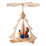 Tree Frame Santa Pyramid – alternate view of the Christmas pyramid