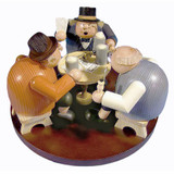 Card Players German Smoker – alternate view of the German Christmas smoker
