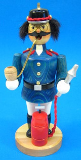 Fireman Blue German Smoker – alternate view of the German Christmas smoker
