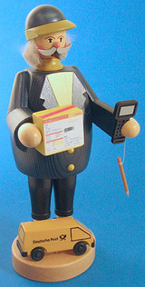 German Postman Incense Smoker – alternate view of the German Christmas smoker