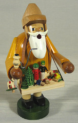 Toy Trader German Smoker – alternate view of the German Christmas smoker