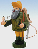 Woodsman Forest German Smoker – alternate view of the German Christmas smoker