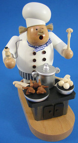Chef Stove German Smoker – alternate view of the German Christmas smoker