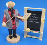 Teacher Blackboard Incense Smoker | 8 Inches Tall – alternate view of the German Christmas smoker