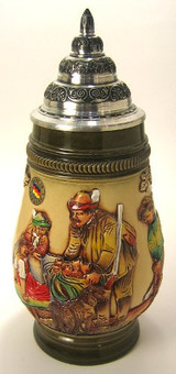 Fox Hunt German Beer Stein – alternate view of the German handcrafted gift
