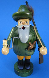 Forest Ranger Bunny Incense German Smoker – alternate view of the German Christmas smoker