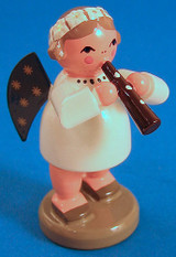 Angel Figurine Clarinet – alternate view of the Christmas ornament