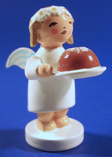 WENDT & KÜHN Goodwill Snowflake Blonde Angel Figurine Cake – alternate view of the Christmas ornament