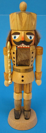 Small Natural King German Nutcracker – alternate view of the German nutcracker