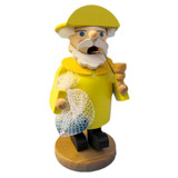 Miniature Yellow Sailor German Smoker – alternate view of the German Christmas smoker