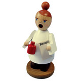 Miniature Prescription Pharmacy German Smoker – alternate view of the German Christmas smoker
