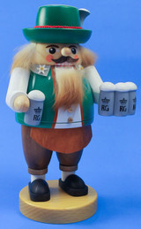 Green Bartender German Nutcracker – alternate view of the German nutcracker