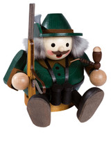 Bavarian Sitting Hunter German Smoker – alternate view of the German Christmas smoker