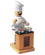 German Chef Cook Stove Double Smoker – alternate view of the German Christmas smoker