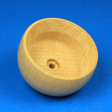 Round Wooden Pyramid Top Holder – alternate view of the Christmas pyramid