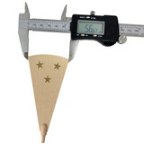 Pyramid Paddle 120mm x 55mm Stars – alternate view of the Christmas pyramid