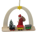 Arch Santa Train German Ornament – alternate view of the Christmas ornament