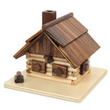 Log Cabin German Incense Burner Smoker – German Christmas smoker by Tilo Kempf