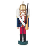 Miniature Red Blue Guard German Nutcracker – German nutcracker by Tobias Heidenreich