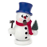 Miniature Snowman Christmas Tree German Smoker – German Christmas smoker by Gerd Hofmann