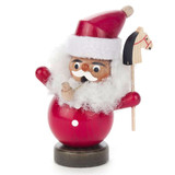 Miniature Jolly Santa Horse German Smoker – German Christmas smoker by Tobias Heidenreich