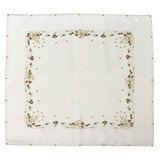 German Table Topper Holiday Candle Holly Christmas – alternate view of the German handcrafted gift