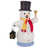 Lantern Snowman German Incense Smoker – German Christmas smoker by Kuhnert