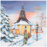 Winter German Scene Napkins – German handcrafted gift by Paper + Design GmbH