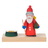 Santa Candleholder – wooden candleholder by Pierre Glaber