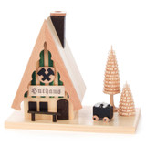Mountain Miners House Cabin German Smoker – German Christmas smoker by Joachim und Walter Neumann