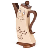 Natural Face Coffee German Incense Smoker | 7.75 Inches Tall – German Christmas smoker by Mueller GmbH