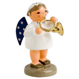 Angel Figurine French Horn – Christmas ornament by KWO
