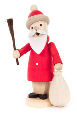 Mini Wooden German Santa Ruprecht Smoker – German Christmas smoker by Hartmut Hennig