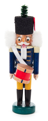 Miniature Drum Major German Nutcracker – German nutcracker by Tobias Heidenreich