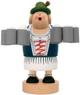 Oktoberfest Beer Waitress German Incense Smoker – German Christmas smoker by KWO