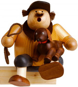 Sitting Mans Best Friend Dog German Smoker – German Christmas smoker by KWO