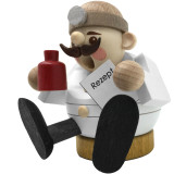 Miniature Little Doctor German Smoker – alternate view of the German Christmas smoker