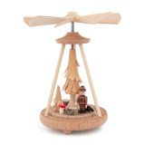 Miniature Pyramid Woodsman Hiker in Forest Trees | Warm Air Pyramid