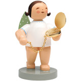 WENDT & KÜHN Angel with Pocket Watch Figurine – alternate view of the Christmas ornament