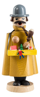 Toy Seller Vendor Incense Smoker | 7.1 Inches Tall – German Christmas smoker by Richard Glaesser