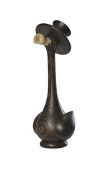 Black Swan with Top Hat German Smoker – German Christmas smoker by KWO