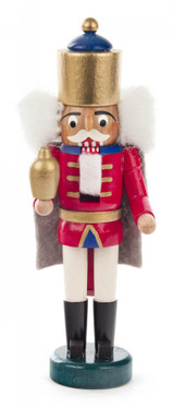 Miniature Robed King German Nutcracker – German nutcracker by Tobias Heidenreich