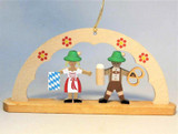 Beer Lovers Oktoberfest Bavaria German Ornament – alternate view of the Christmas ornament