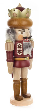 Natural King German Nutcracker – alternate view of the German nutcracker