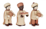 Wooden German Three Wiseman Handmade Figurines – Christmas ornament by Romy Thiel