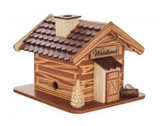 Forest Cabin Haus German Smoker – alternate view of the German Christmas smoker